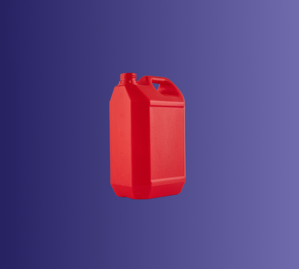 Bidon 5000 cc 120 gr pead - rojo