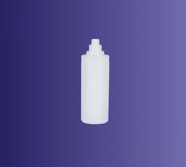 Botella 500 cc 25 gr pead - blanca - shampoo