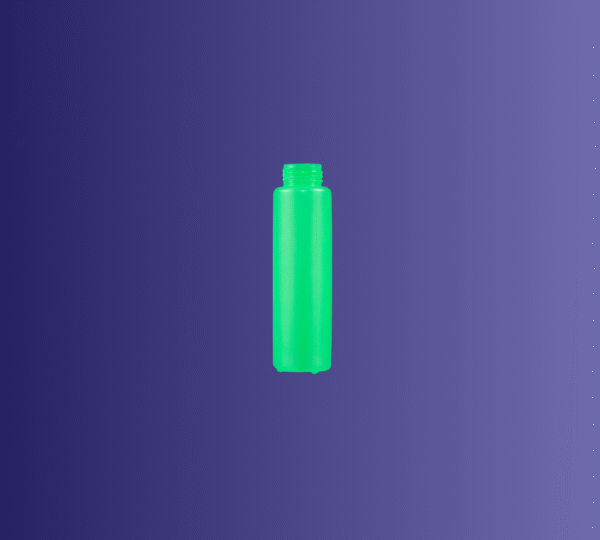 Tubo 100 cc 10 gr pead - verde  - agua oxigenada