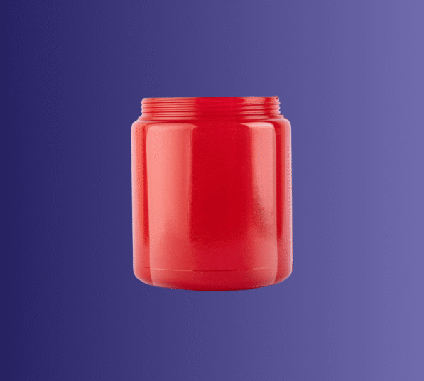 Pote 1000 cc 55 gr pvc - rojo