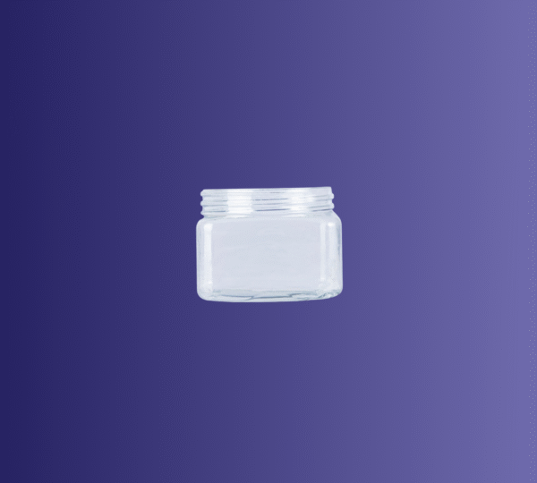 Pote 200 cc 20 gr pvc - natural - cuadrado