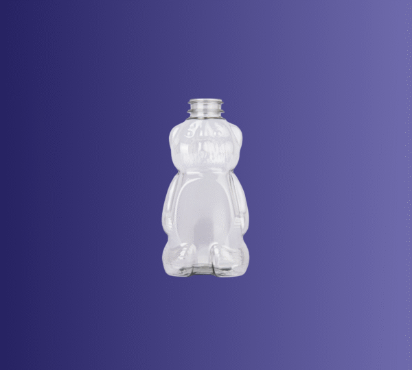 Pote 200 cc 12 gr pvc  - natural - octogonal