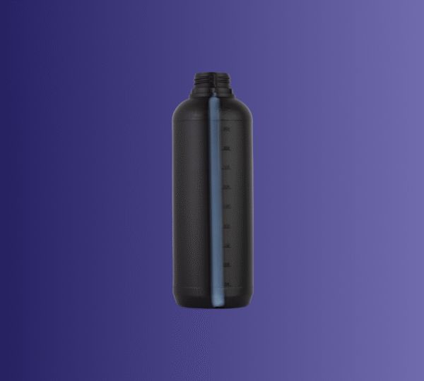 Botella 1000 cc 60 gr rec - negra - agroquimicos