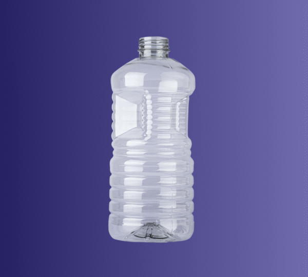 Botella 3000 cc 75 gr pet natural manija deprimida rosca